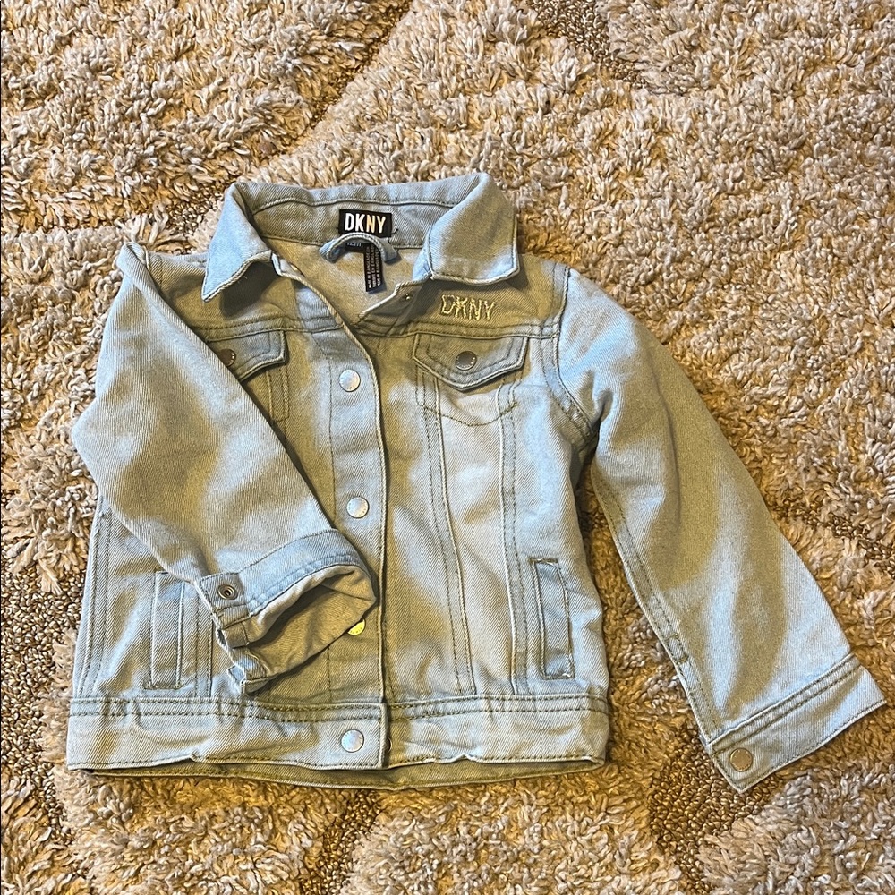 DKNY Kids Denim Jacket in Light Blue